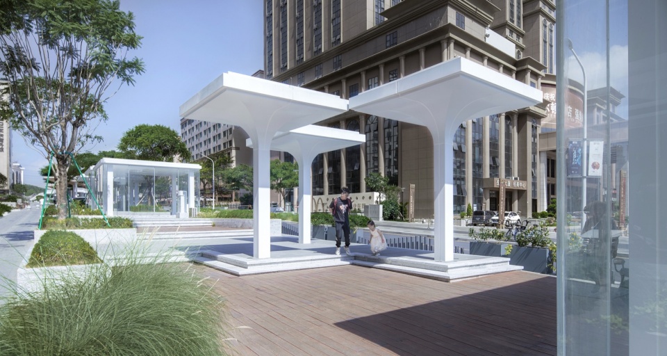 renovation and design of langjing road fashion district by tongji architects
