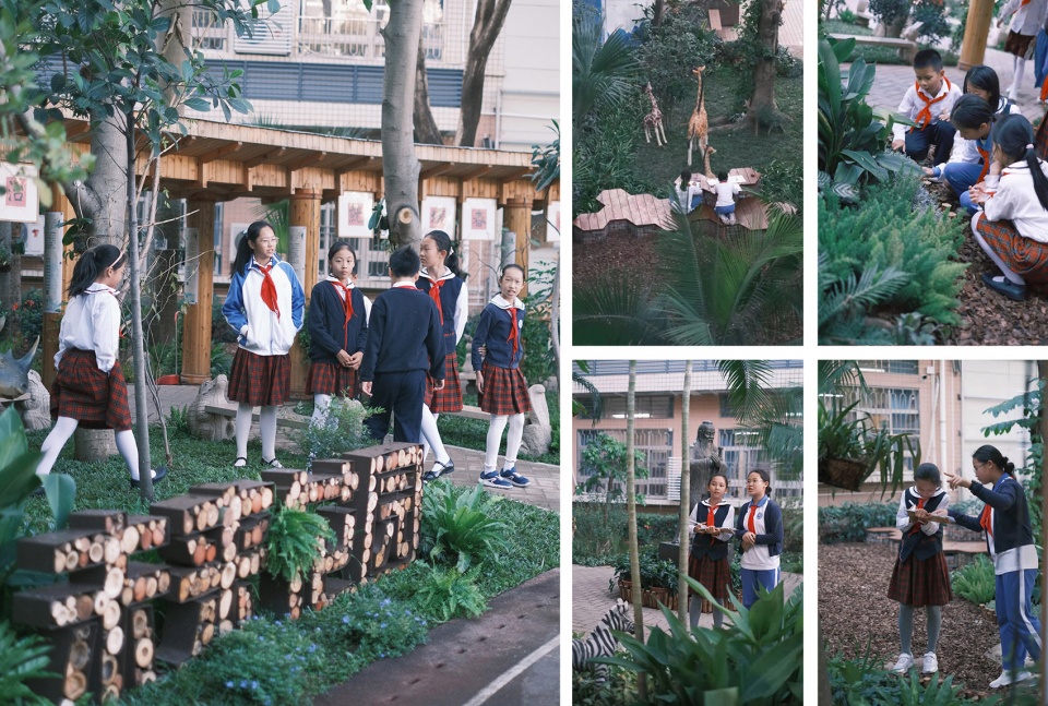 future garden of houhai primary school china by gnd jiedi landscape design