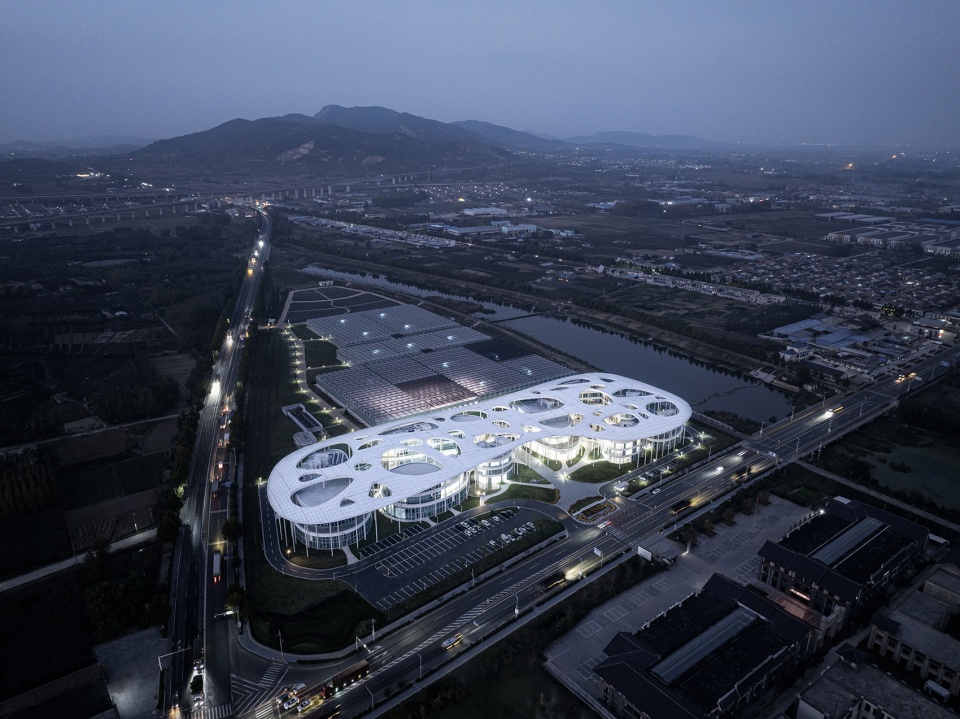 rizhao tea innovation park by kong xiangwei studio