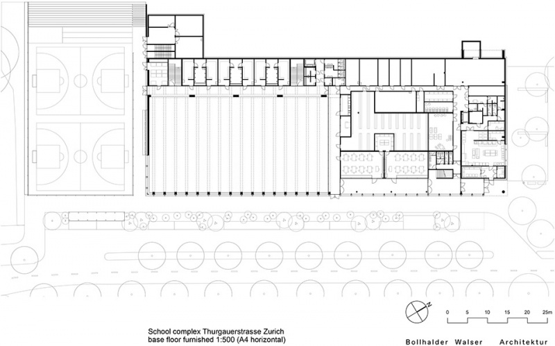 new school complex on thurgauerstrasse by bollhalder walser architektu