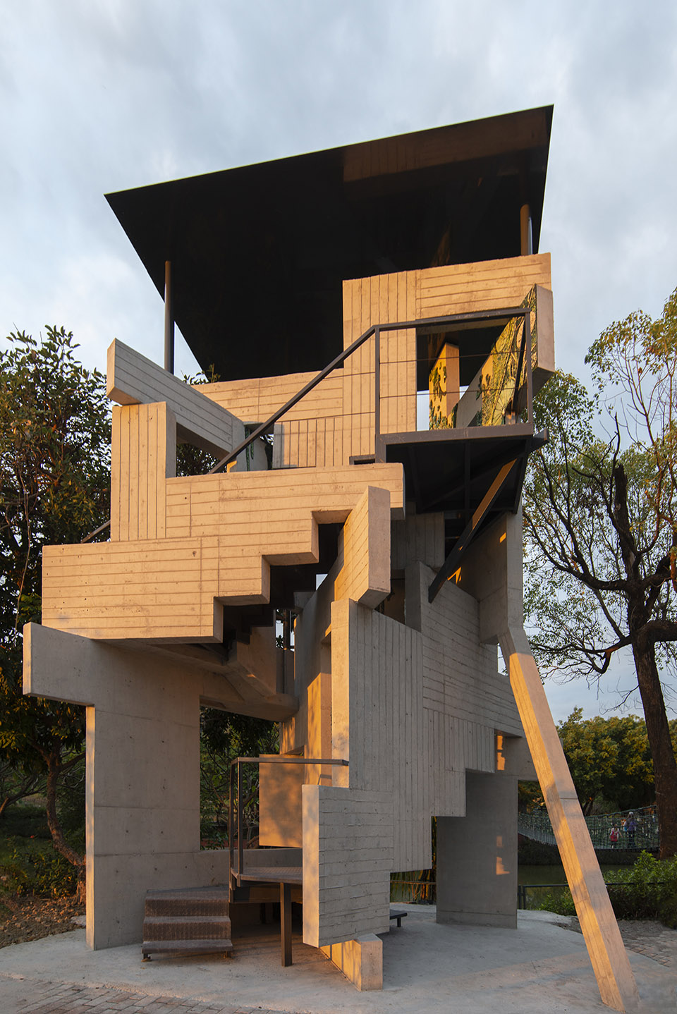 a tower of vertical nature by clab architects