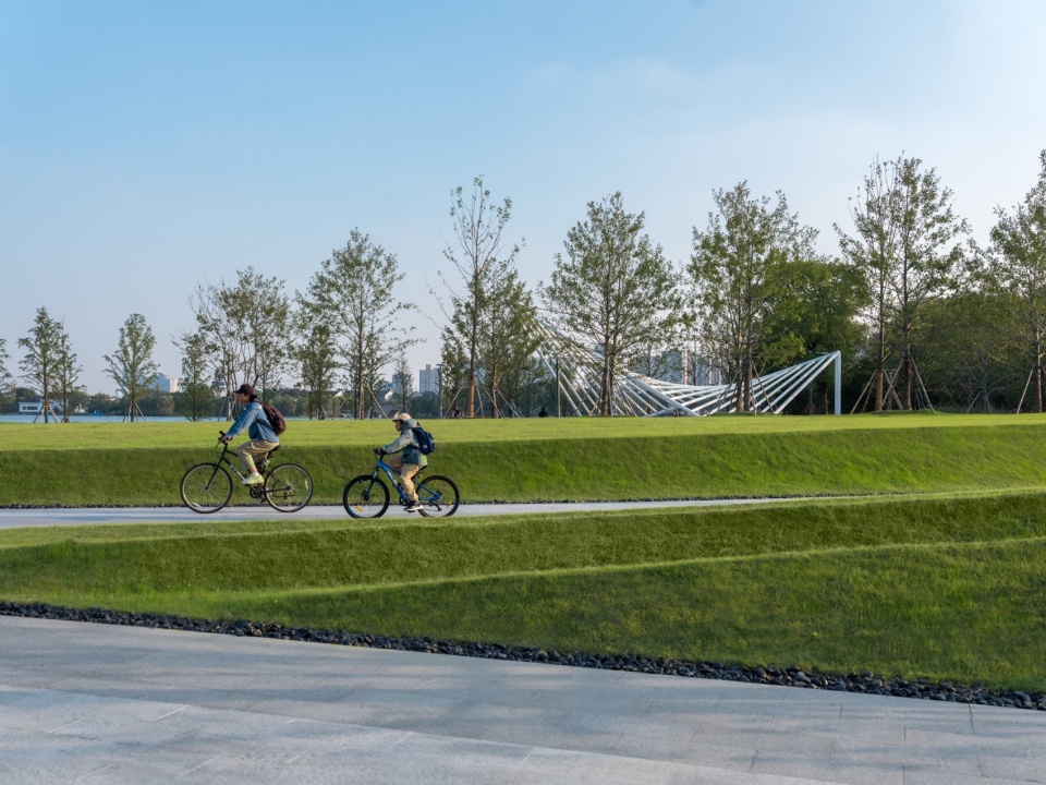 jinji lake landscape design by aecom