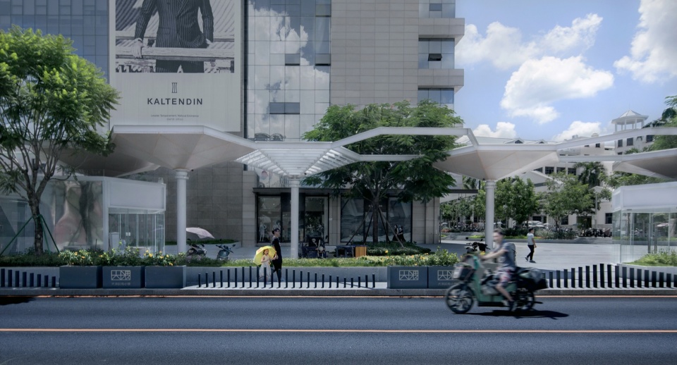 renovation and design of langjing road fashion district by tongji architects