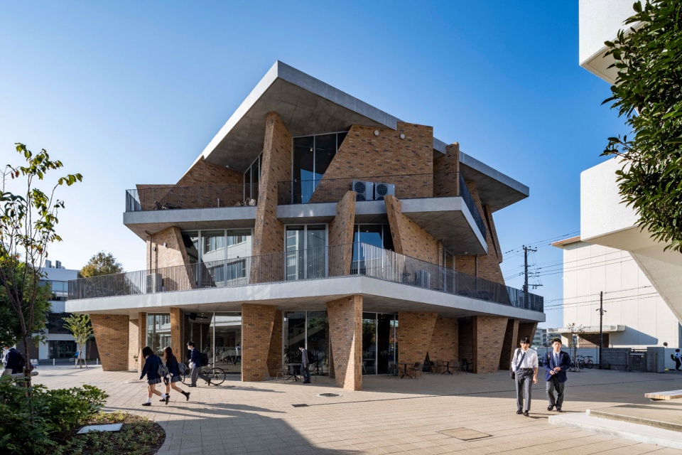 shonan institute of technology high school library by fukei