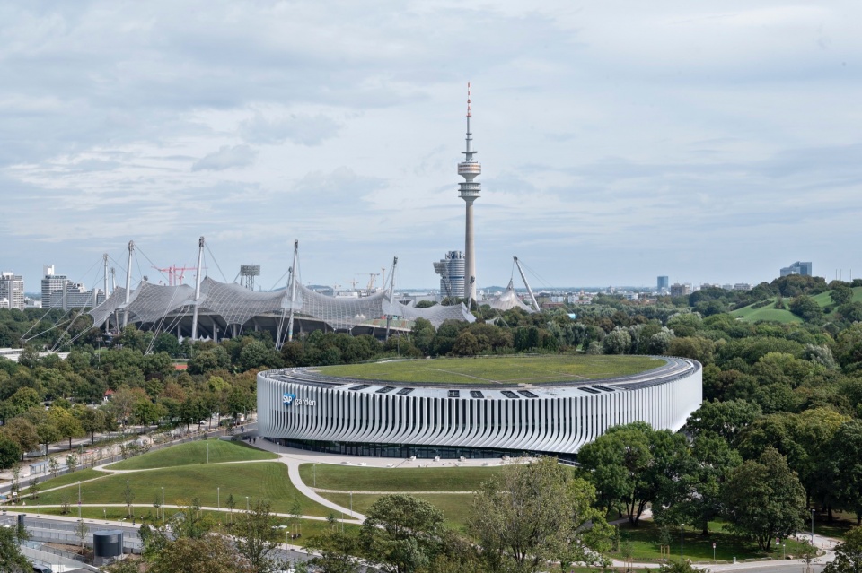 Sportarena Olympiapark Munich SAP Garden by 3XN CL MAP Latz Partner