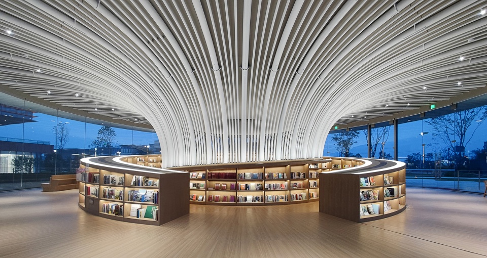 Zhiye Library Eastern New Area Chengdu by China Southwest Architectural Design and Research Institute Corp