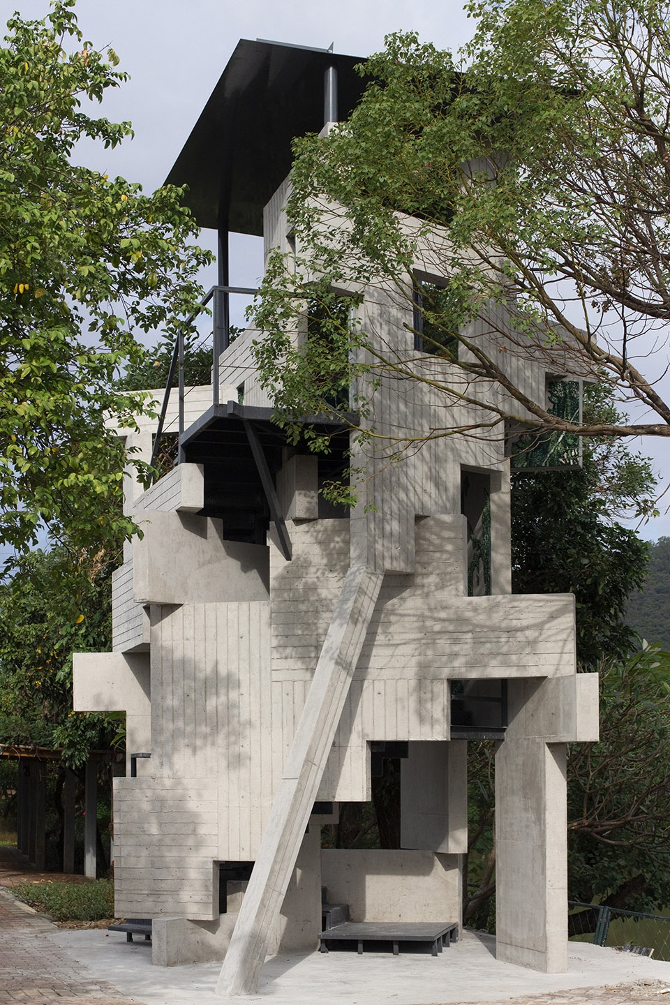 a tower of vertical nature by clab architects 7np