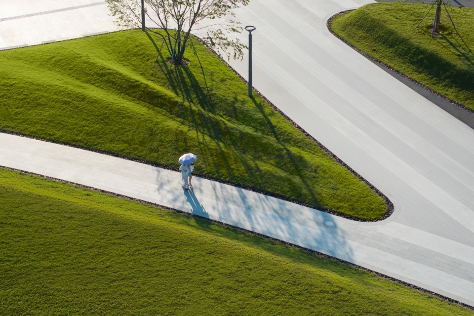 jinji lake landscape design by aecom
