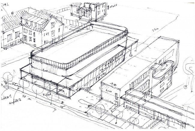 sports hall revnice by grido architekti
