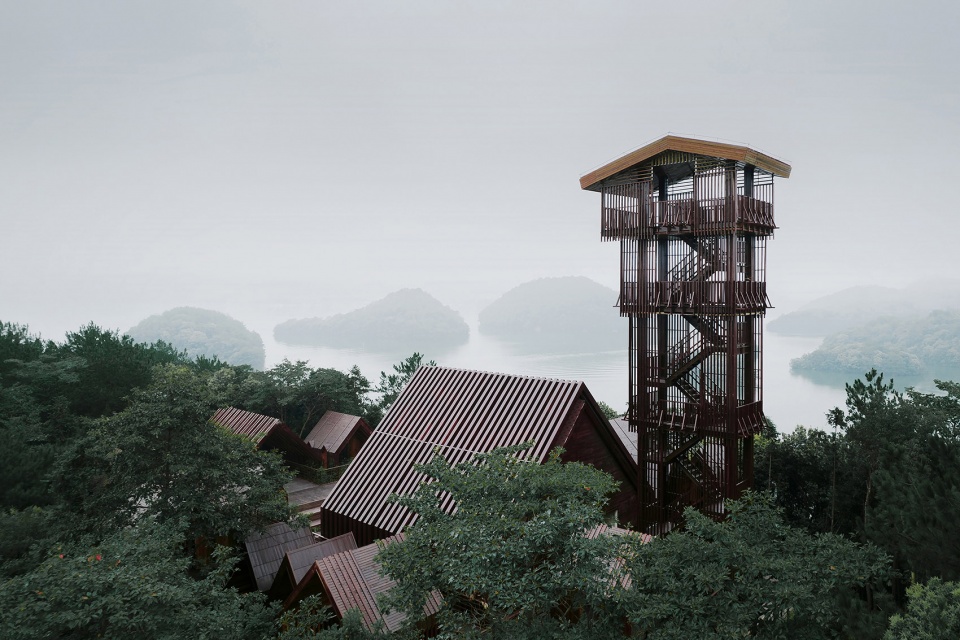 cabin fairy town by parallect design