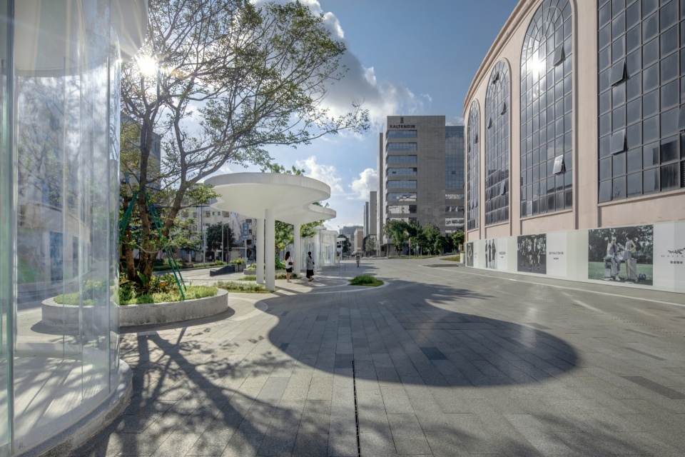 renovation and design of langjing road fashion district by tongji architects