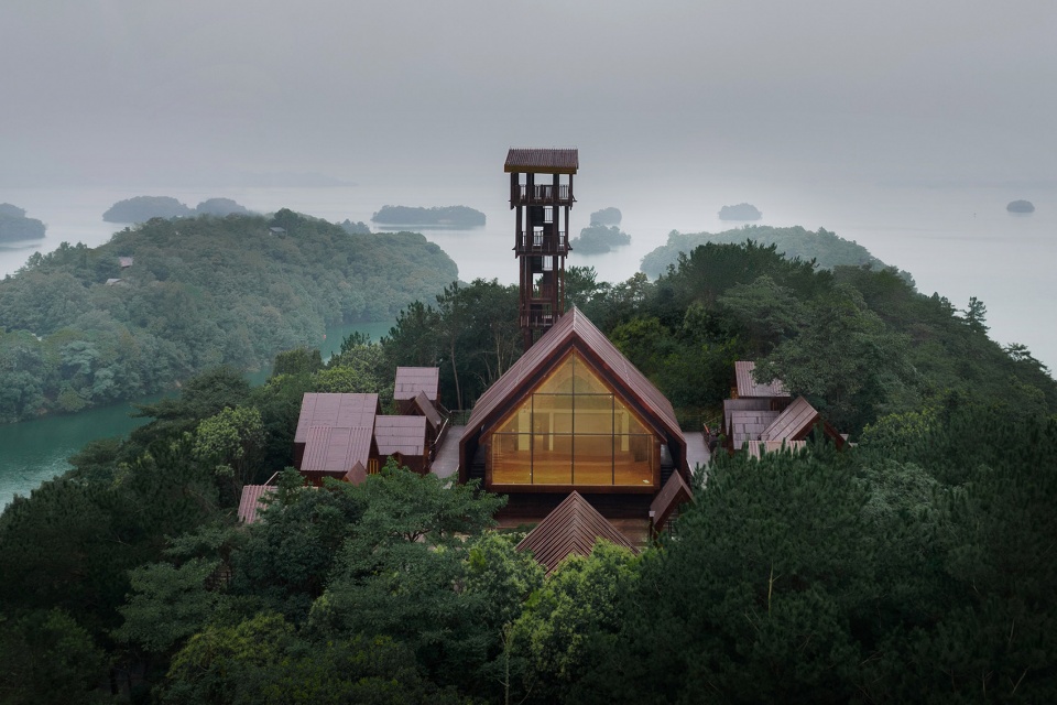 cabin fairy town by parallect design
