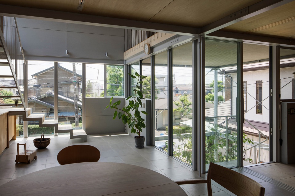 blank garden by unemori architects