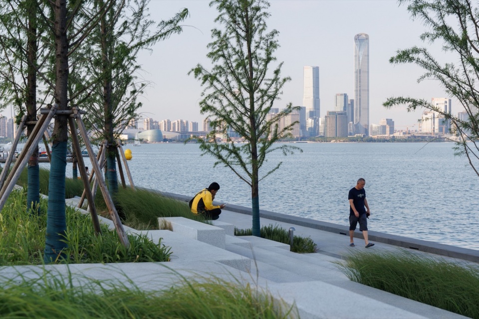 jinji lake landscape design by aecom