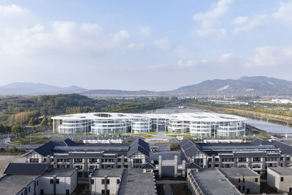 rizhao tea innovation park by kong xiangwei studio