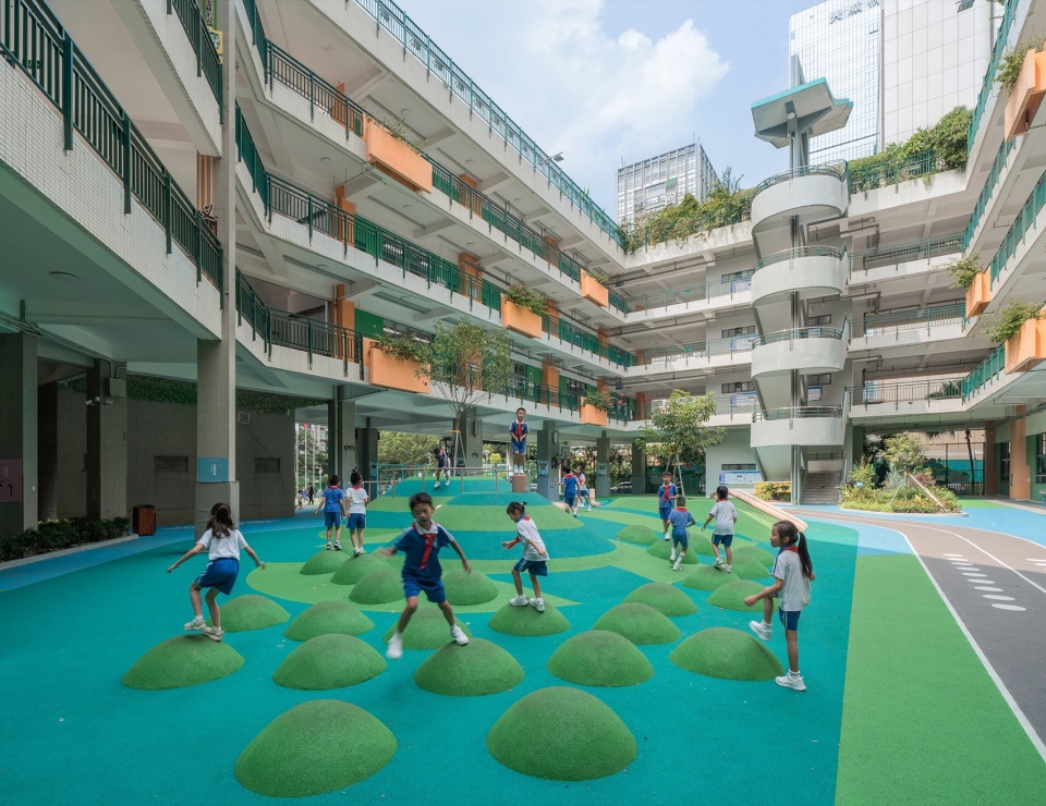 hyde primary school landscape design by 11architecture
