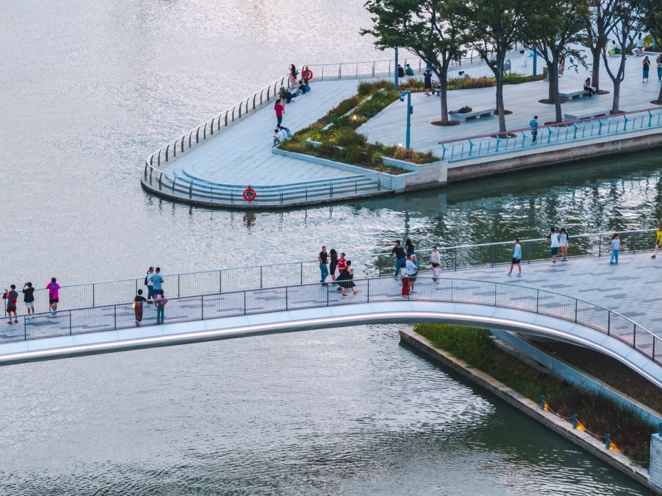 jinji lake landscape design by aecom