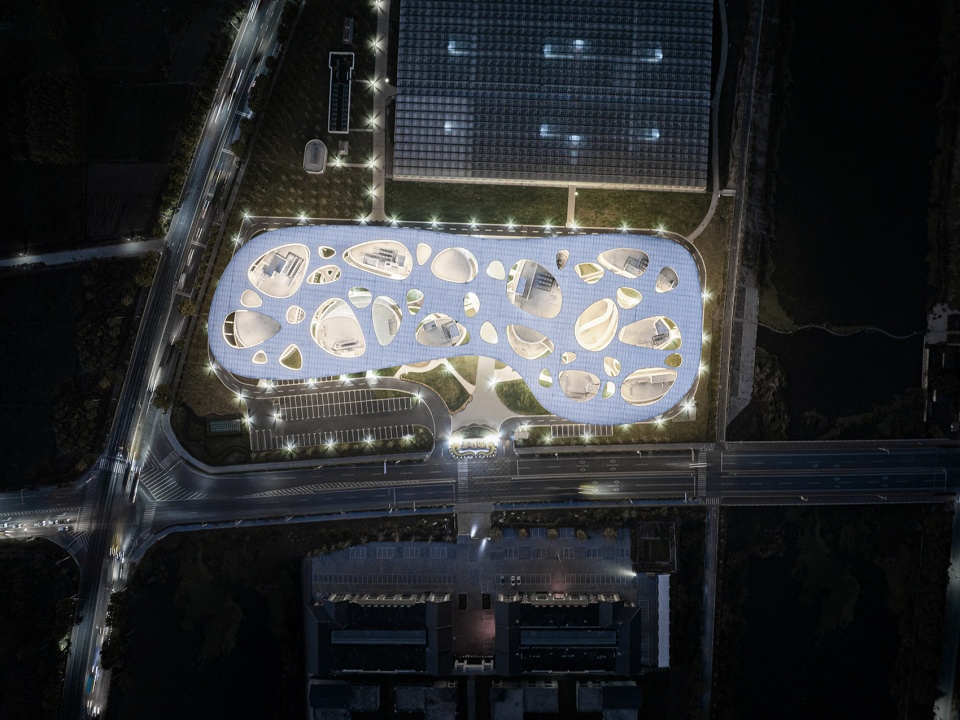 rizhao tea innovation park by kong xiangwei studio