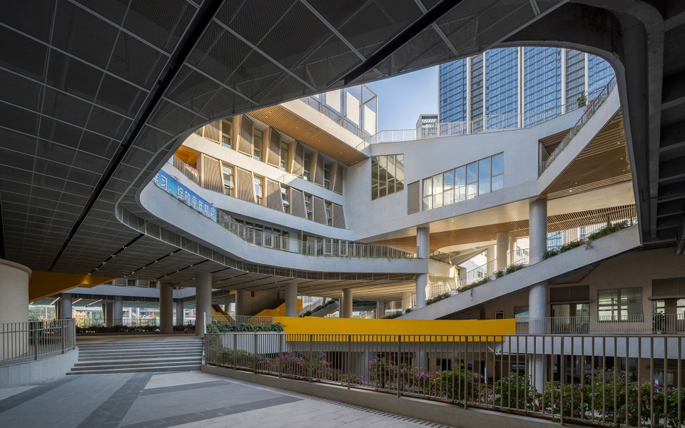 shenzhen baoan district shangxing school by 5th architects