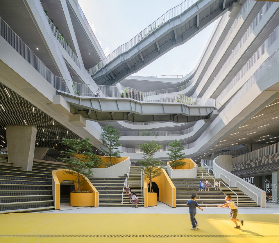 hongling experimental primary school china by o office architects