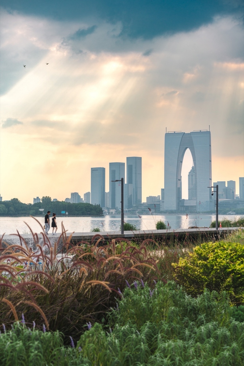 jinji lake landscape design by aecom