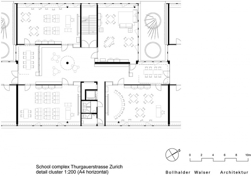 new school complex on thurgauerstrasse by bollhalder walser architektu