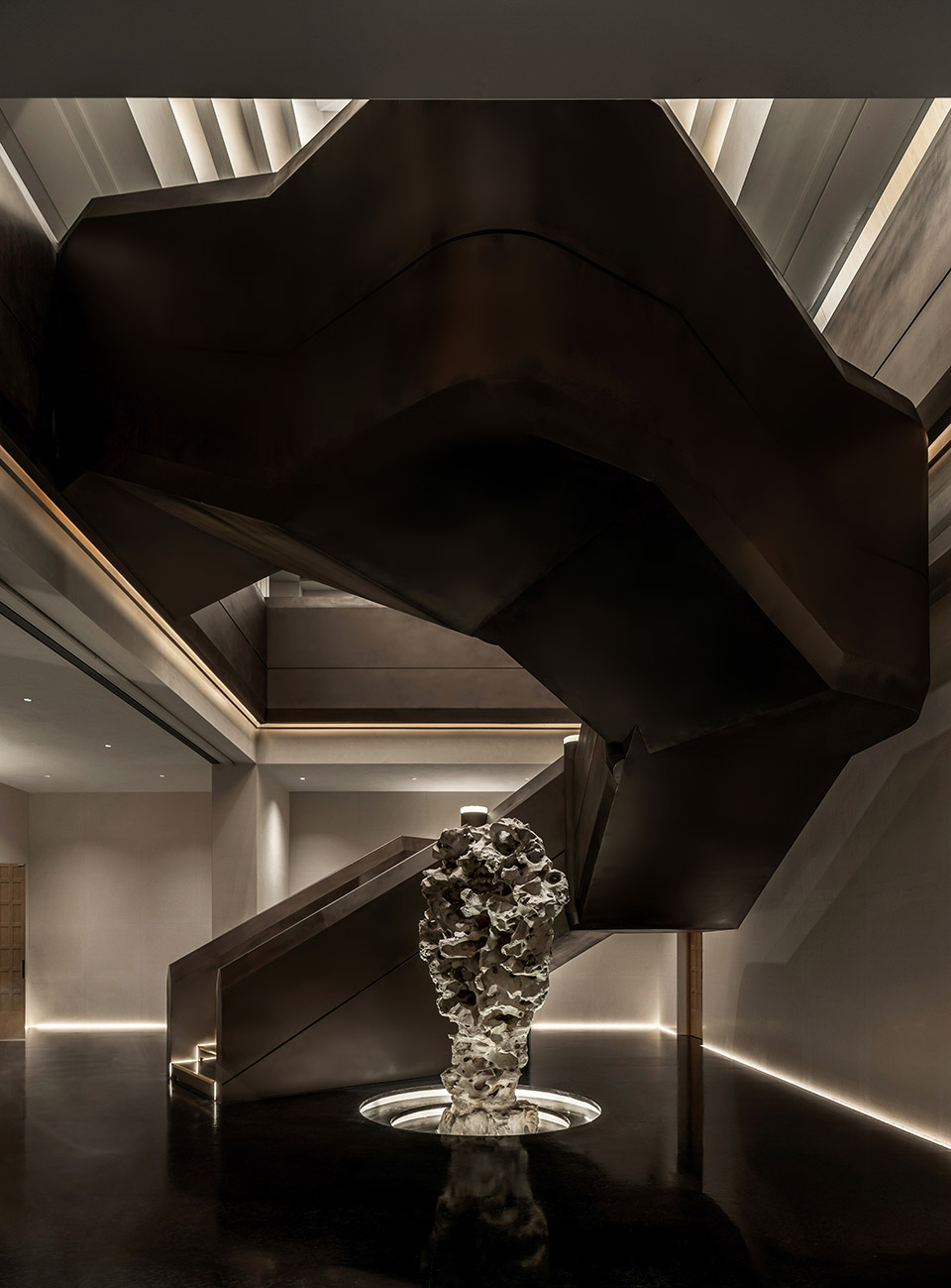 phase 2 of maitreya altar by hangzhou ouyuan architectural design