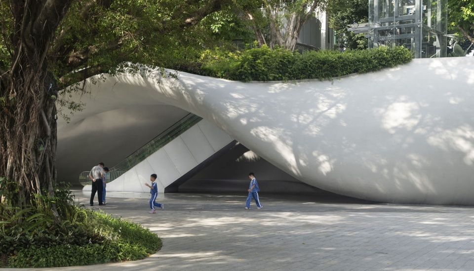 redevelopment design of the eastern entrance of shenzhen peoples park