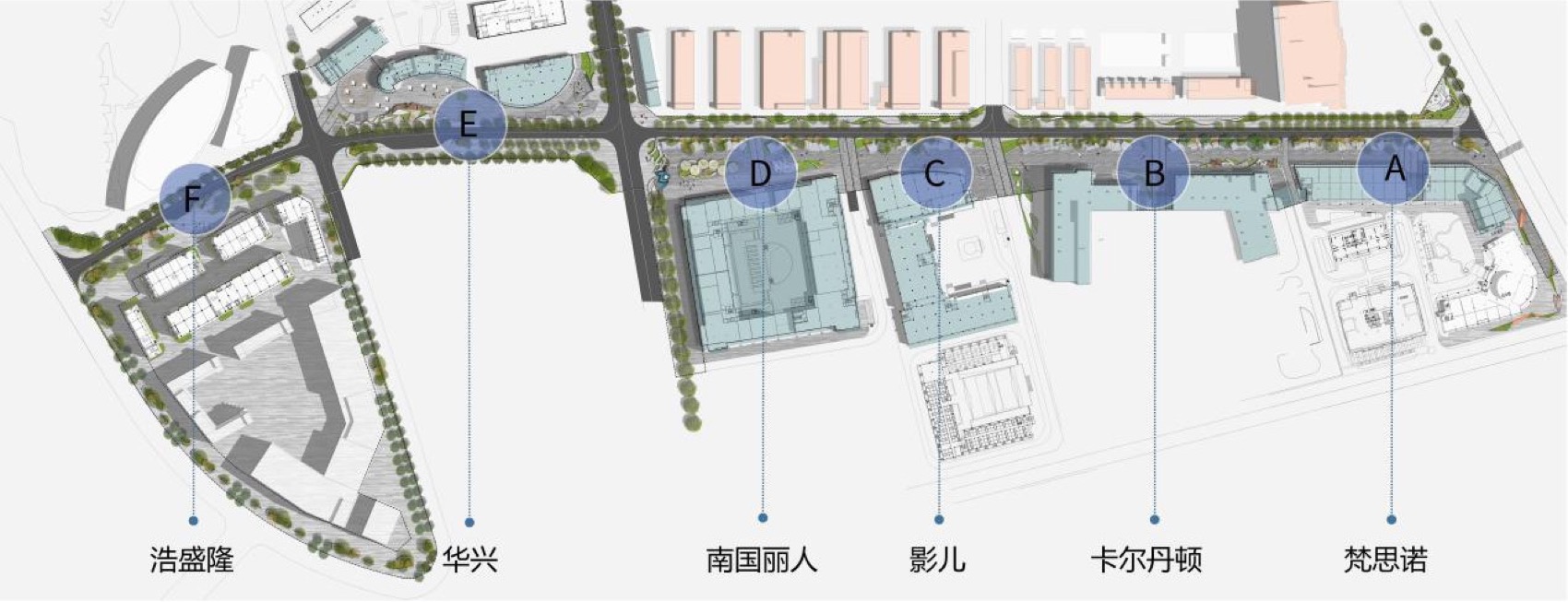 renovation and design of langjing road fashion district by tongji architects