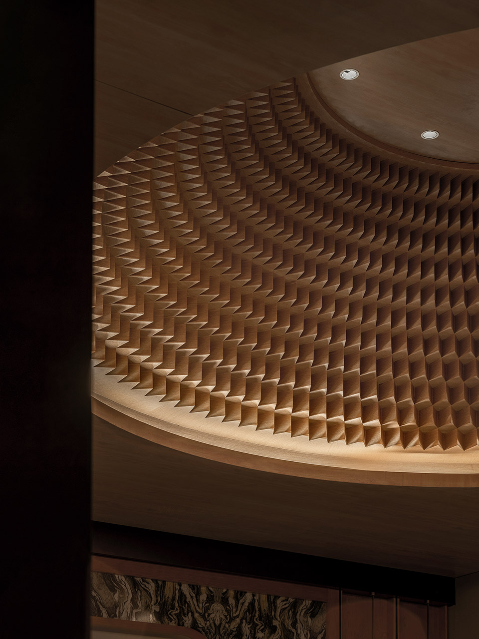 phase 2 of maitreya altar by hangzhou ouyuan architectural design