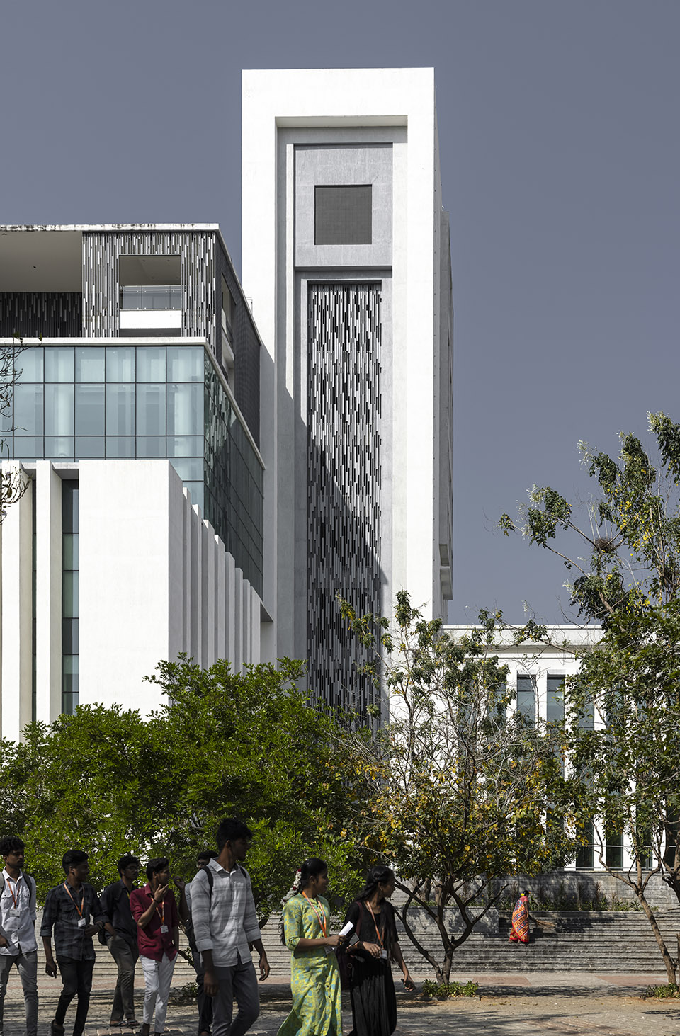 sona university centre and library block