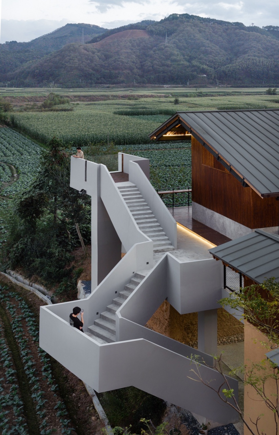 dongyou corn courier station by suipingyili architecture studio