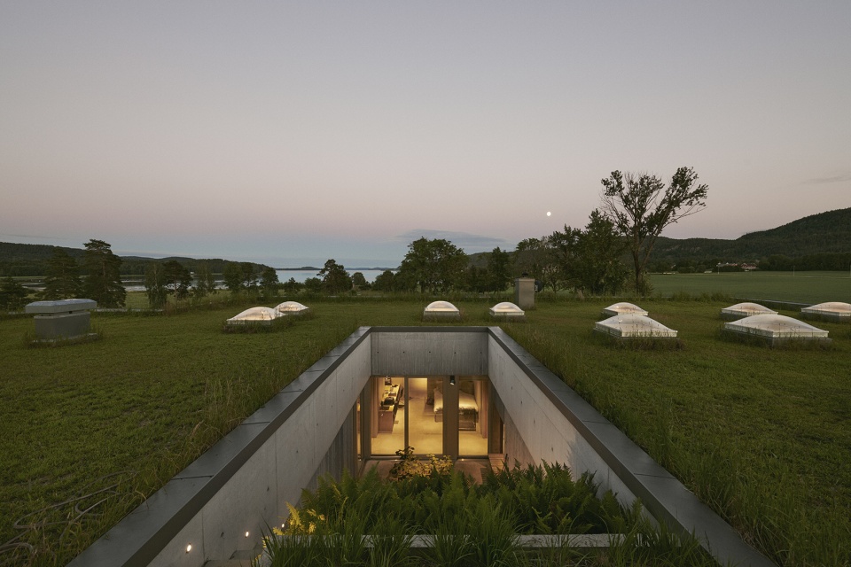 villa aa by c f moller architects