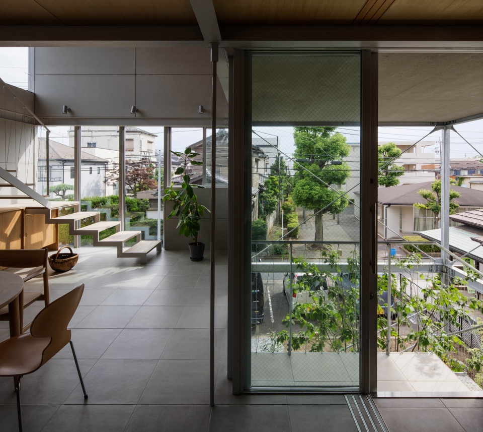 blank garden by unemori architects