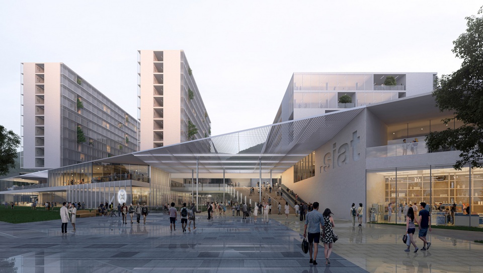 shenzhen institute of advanced technology campus design by remix studio