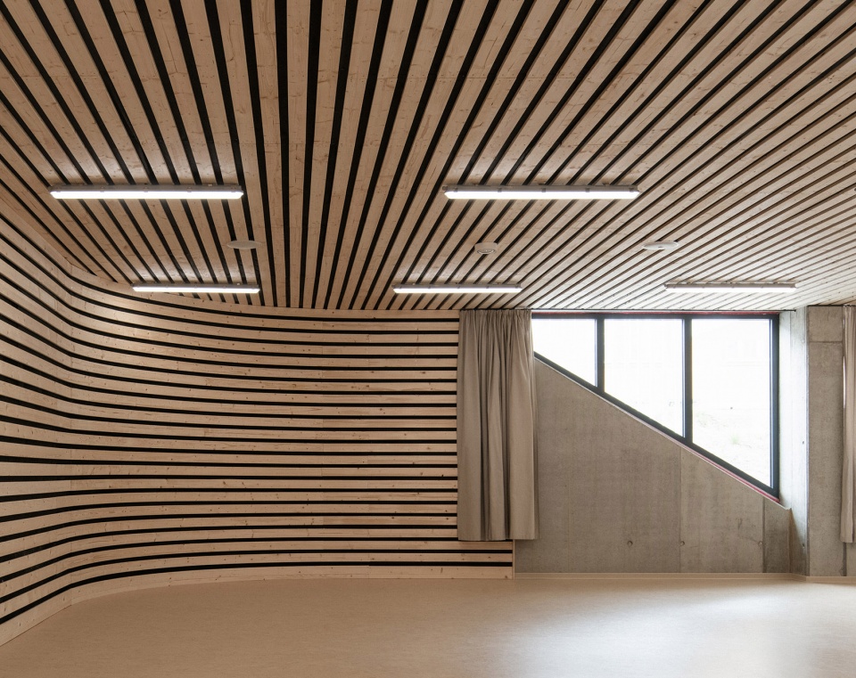 sports hall revnice by grido architekti