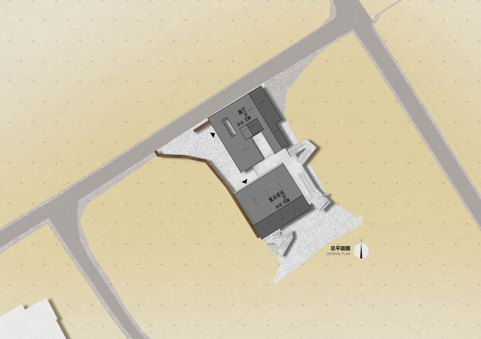 1 总平面图 dongyou corn courier station