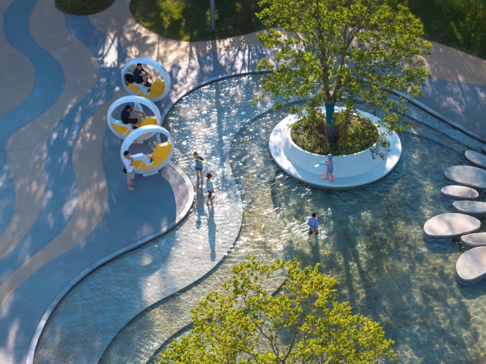 jinji lake landscape design by aecom