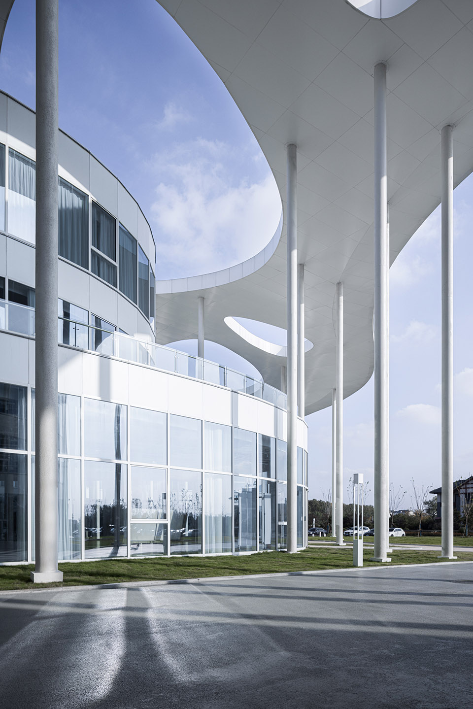 rizhao tea innovation park by kong xiangwei studio