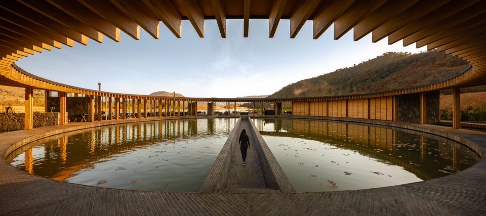 Valle San Nicolas Clubhouse by Sordo Madaleno Arquitectos