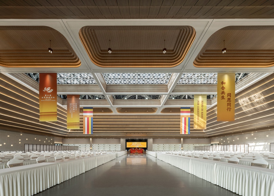 phase 2 of maitreya altar by hangzhou ouyuan architectural design