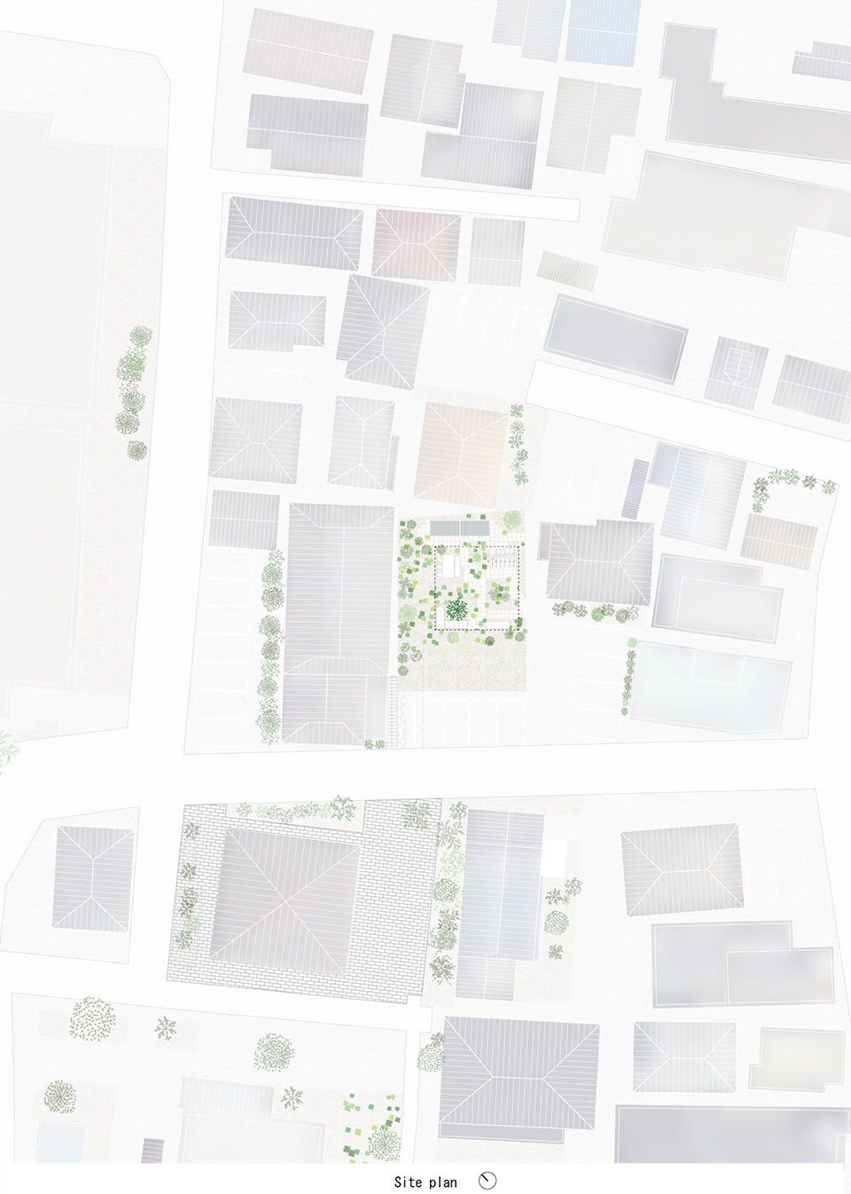 blank garden by unemori architects