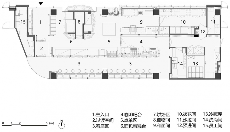 monologo coffee jianguomen no 6 store by spacestation