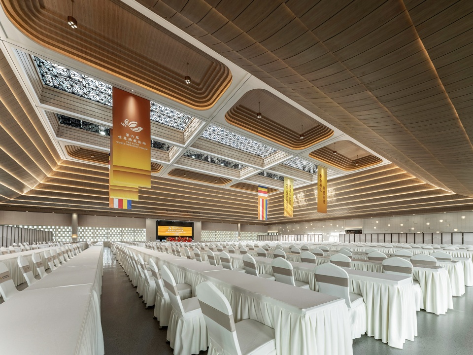 phase 2 of maitreya altar by hangzhou ouyuan architectural design