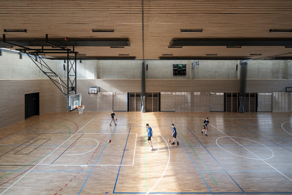 sports hall revnice by grido architekti