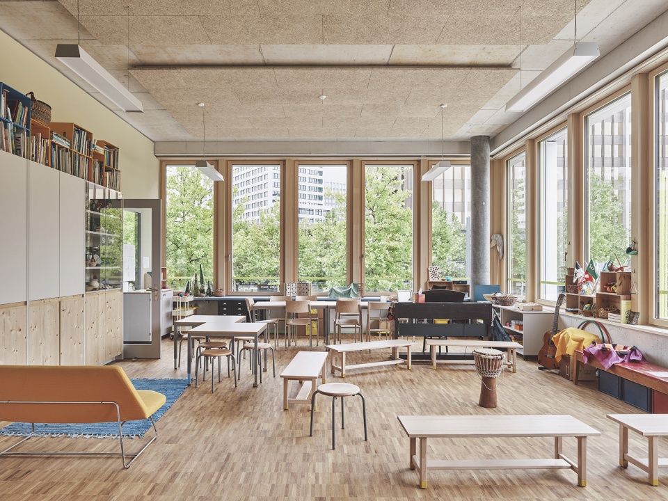 new school complex on thurgauerstrasse by bollhalder walser architektu