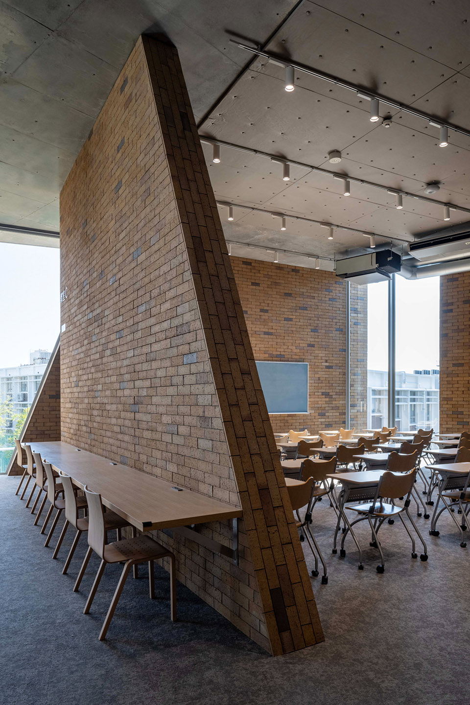 shonan institute of technology high school library by fukei