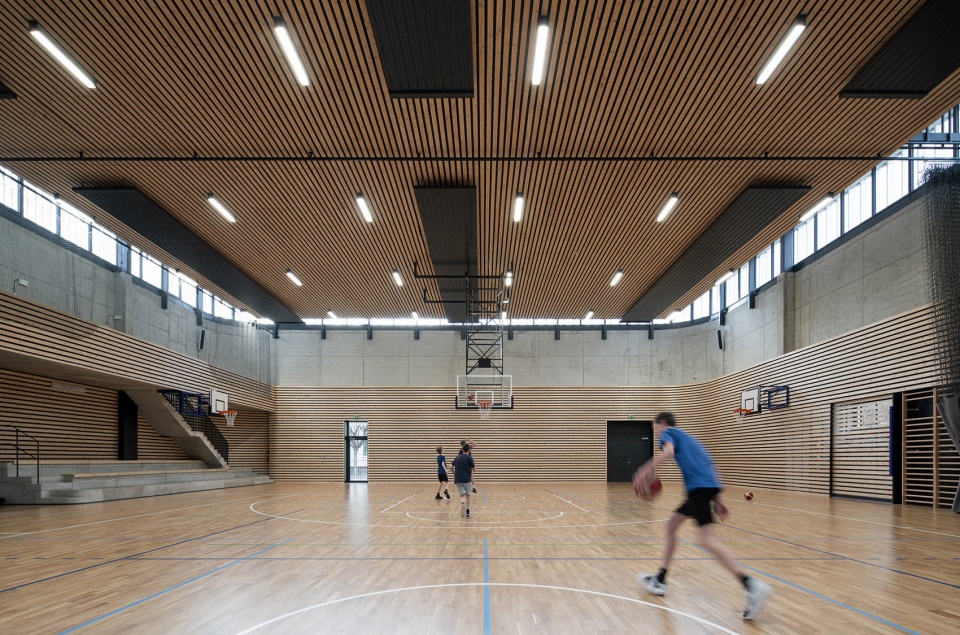 sports hall revnice by grido architekti