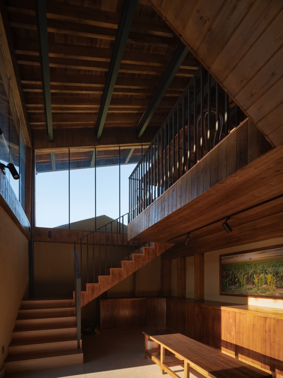 dongyou corn courier station by suipingyili architecture studio