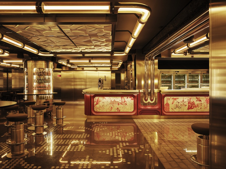 plaza mahou by external reference architects